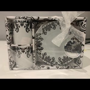 Espresso cup and saucer set